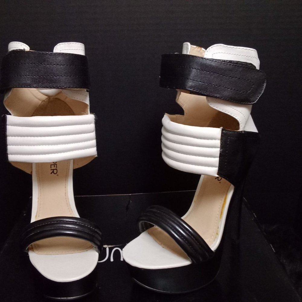 Black and White Heels